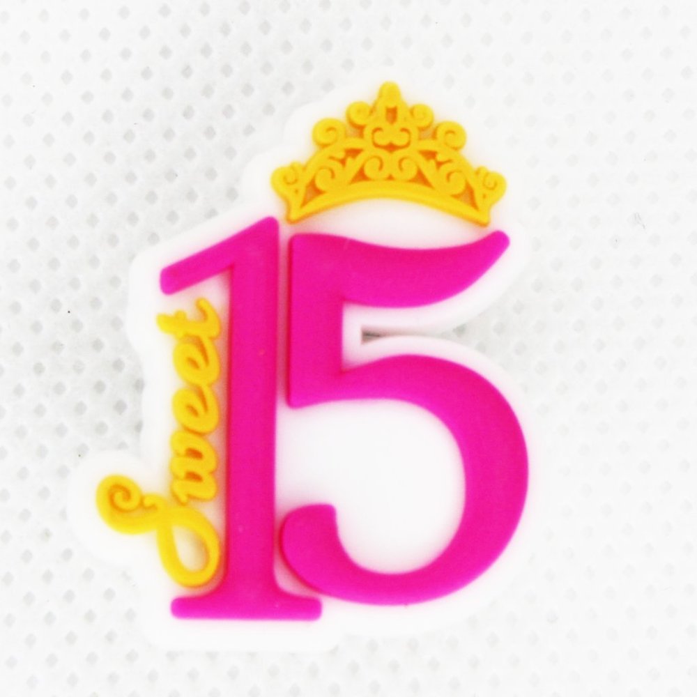 Sweet 15 Croc Charm but 1 get 1 free